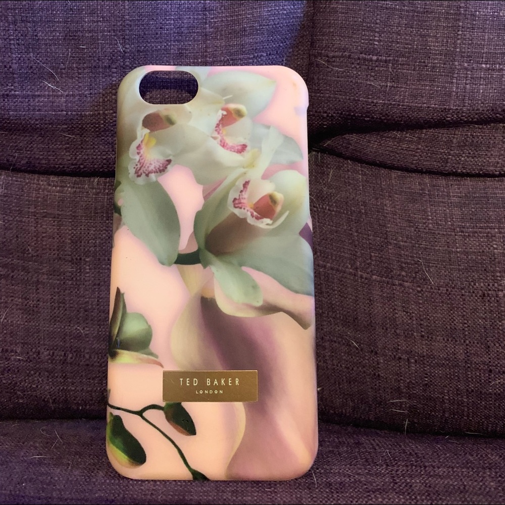 Ted Baker pink orchid iPhone 6s hard case.